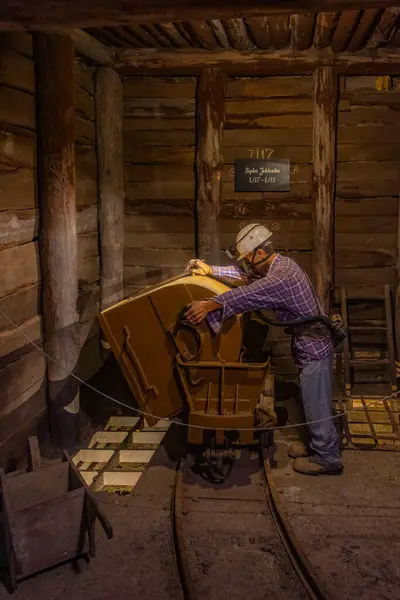 2023年6月28日 スロベニア アイダライ スロベニアのアンソニー シャフト鉱山博物館 — ストック写真