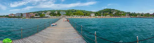 Portoroz Slovenia June 2023 Luxurious Hotels Slovenian Holiday Resort Town — Stock Photo, Image