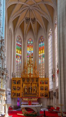 Kosice, Slovakya, 13 Temmuz 2024: Kosice, Slovakya 'daki Saint Elisabeth Katedrali.