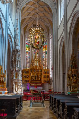 Kosice, Slovakya, 13 Temmuz 2024: Kosice, Slovakya 'daki Saint Elisabeth Katedrali.