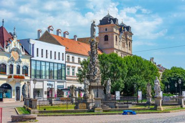 Kosice, Slovakya, 13 Temmuz 2024: Kosice, Slovakya 'da bir salgın köşe yazısı.