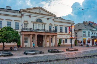 Kosice, Slovakya, 13 Temmuz 2024: Kosice, Slovakya 'da devlet araştırma kütüphanesi.