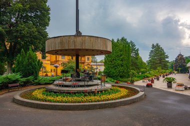 Bardejovske Kupele, Slovakya, 14 Temmuz 2024: Slovakya 'nın Bardejovske Kupele kentindeki modern otel.