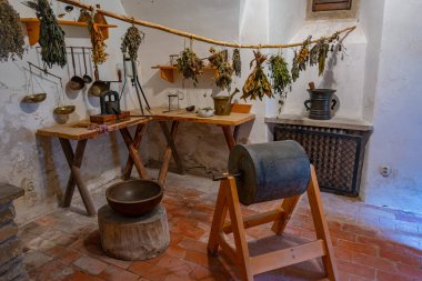 Kızıl Manastır, Slovakya, 16 Temmuz 2024: Slovakya 'daki Kızıl Manastır.