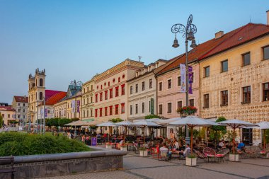 Banska Bystrica, Slovakya, 16 Temmuz 2024: Slovakya ulusal ayaklanma meydanı, Slovakya. IMAGE