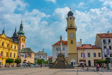 Banska Bystrica, Slovakya, 17 Temmuz 2024: Slovakya Ulusal Ayaklanma Meydanı, Slovakya