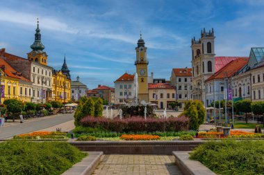 Banska Bystrica, Slovakya, 17 Temmuz 2024: Slovakya Ulusal Ayaklanma Meydanı, Slovakya