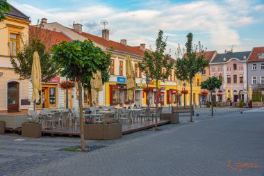 Trencin, Slovakya, 19 Temmuz 2024: Trencin, Slovakya 'da Sturovo adlarının gündoğumu