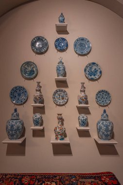 Krakow, Polonya, 29 Mart 2024: Wawel Şatosu Krakow, Poland.IMAGE