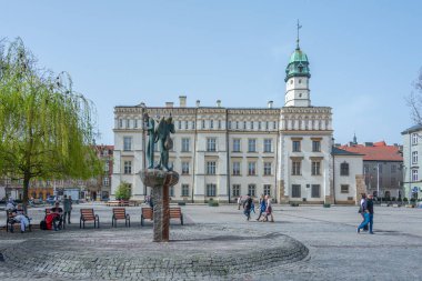 Krakow, Polonya, 30 Mart 2024: Krakow, Poland.IMAGE 'deki Seweryn Udziela Etnografi Müzesi