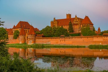 Poznan, Polonya, 15 Ağustos 2024: Adam Mickiewicz Anıtı ve Haziran 1956 'da Poznan, Poland.IMAGE