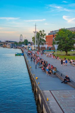 Szczecin, Polonya, 14 Ağustos 2024: Szczecin, Poland.IMAGE