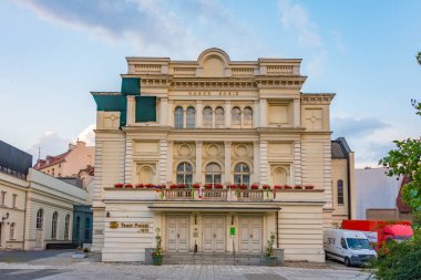 Poznan, Polonya, 15 Ağustos 2024: Poznan, Poland.IMAGE Polonya Tiyatrosu