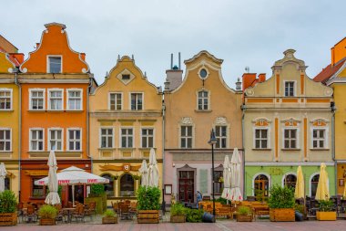 Opole, Polonya, 19 Ağustos 2024: Rynek Meydanı Opole, Poland.IMAGE