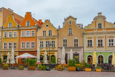 Opole, Polonya, 19 Ağustos 2024: Rynek Meydanı Opole, Poland.IMAGE