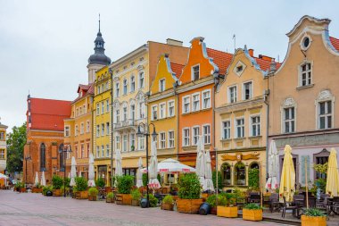 Opole, Polonya, 19 Ağustos 2024: Rynek Meydanı Opole, Poland.IMAGE