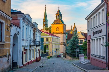 Sandomierz, Polonya, 22 Ağustos 2024: St. Michael Kilisesi Sandomierz, Poland.IMAGE