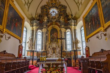 Zamosc, Polonya, 22 Ağustos 2024: Efendimizin Dirilişi Kilisesi ve Aziz Thomas Havarisi Zamosc, Poland.IMAGE