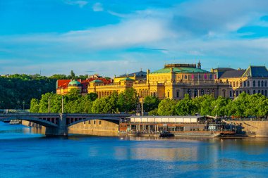 Prag, Çek Cumhuriyeti, 5 Mayıs 2024: Prag, Çek Cumhuriyeti 'ndeki Rudolfinum konser salonu.