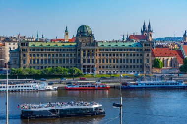 Prag, Çek Cumhuriyeti, 9 Mayıs 2024: Prag Sanayi ve Ticaret Bakanlığı, Çek Cumhuriyeti. IMAGE