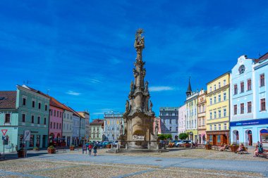 Jindrichuv Hradec, Çek Cumhuriyeti, 15 Haziran 2024: Çek kenti Jindrichuv Hradec.IMAGE