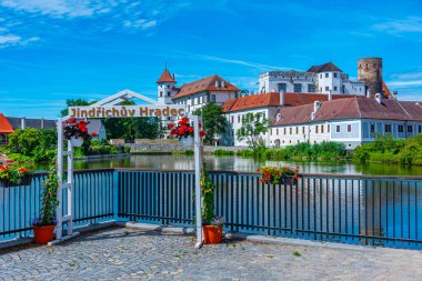 Jindrichuv Hradec, Çek Cumhuriyeti, 15 Haziran 2024: Çek kenti Jindrichuv Hradec.IMAGE