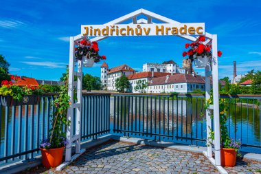 Jindrichuv Hradec, Çek Cumhuriyeti, 15 Haziran 2024: Çek kenti Jindrichuv Hradec.IMAGE
