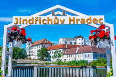 Jindrichuv Hradec, Çek Cumhuriyeti, 15 Haziran 2024: Çek kenti Jindrichuv Hradec.IMAGE