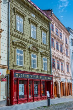 Jihlava, Çek Cumhuriyeti, 30 Haziran 2024: Çek Cumhuriyeti 'nin merkezindeki Vysocina Müzesi.