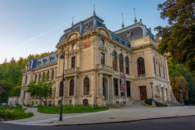Karlovy Vary, 7 Eylül 2024: Kaiserbad Kaplıca Karlovy Vary, Çek Cumhuriyeti.
