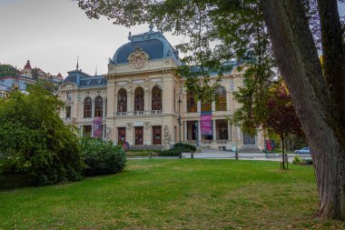 Karlovy Vary, 7 Eylül 2024: Kaiserbad Kaplıca Karlovy Vary, Çek Cumhuriyeti.