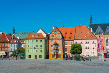 Cheb, 8 Eylül 2024: Çek Cumhuriyeti 'nin Cheb kentinde yaz günü.