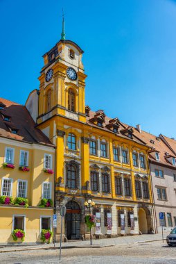 Cheb, 8 Eylül 2024: Çek Cumhuriyeti 'nin Cheb kentinde yaz günü.