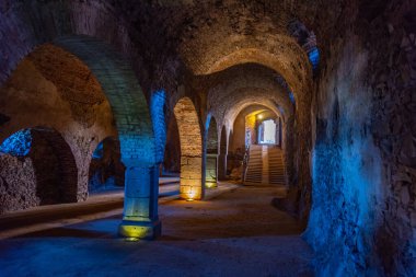 Tocnik, Çek Cumhuriyeti, 21 Eylül 2024: Çek Cumhuriyeti 'ndeki Tocnik kalesinde kasa