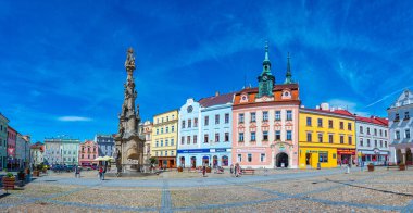 Jindrichuv Hradec, Çek Cumhuriyeti, 15 Haziran 2024: Çek kenti Jindrichuv Hradec.IMAGE