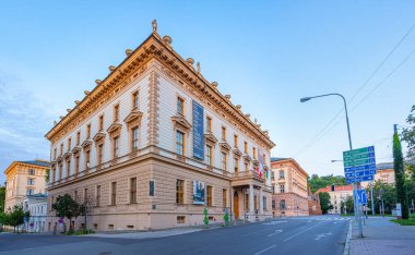 Brno, Çek Cumhuriyeti, 23 Haziran 2024: Şafak vakti Brno filarmonisi, Çek Cumhuriyeti. IMAGE