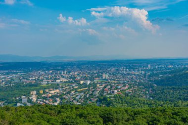 Slovakya 'da Kosice Panorama Manzarası