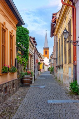 Eski Kosice, Slovakya 'daki tarihi evler ve ıslah olmuş Hıristiyan kilisesi.