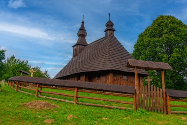 St. Yunan Katolik Kilisesi Hrabova Roztoka, Slovakya 'daki Büyük Basil.
