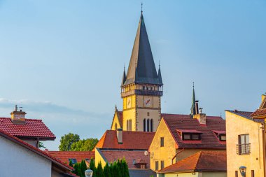 Bardejov, Slovakya 'daki Aziz Egidius Katedrali.