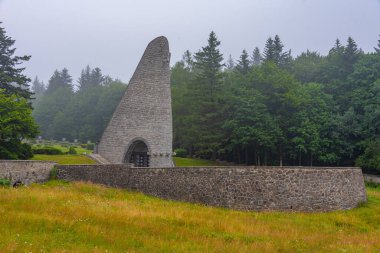 Slovakya 'daki Çekoslovak Ordusu Anıtı.