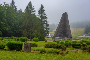 Slovakya 'daki Çekoslovak Ordusu Anıtı.