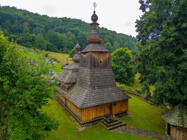 Meryem Ana 'nın Korunması Tapınağı, Mirola, Slovakya.