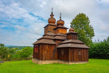 Dobroslava, Slovakya 'daki Aziz Paraskeva Katolik ahşap kilisesi.
