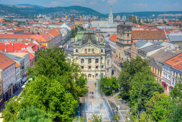 Панорама национального театра в Кошице, Словакия.IMAGE