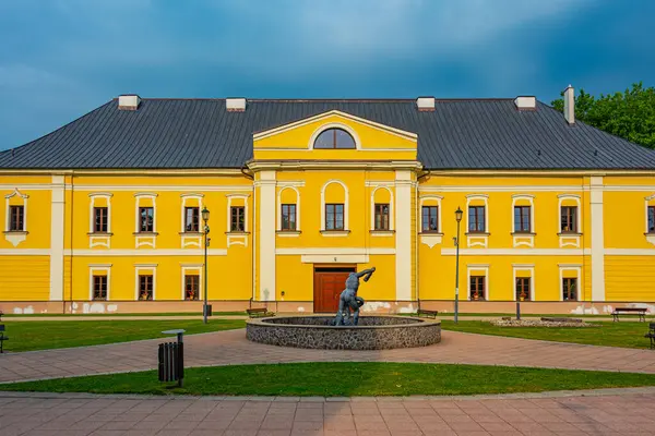 Slovakya 'daki Snina Sarayı Manzarası.