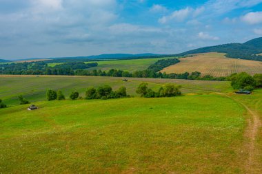 Slovakya 'daki ölüm vadisinin doğal manzarası.