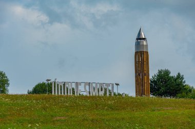 Udolie smrti 'deki gözcü kulesi Ölüm Vadisi, Slovakya.
