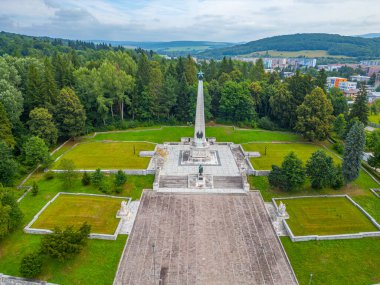 Svidnik, Slovakya 'daki Sovyet Ordusu Anıtı.