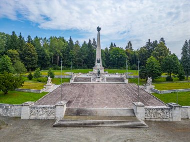 Svidnik, Slovakya 'daki Sovyet Ordusu Anıtı.